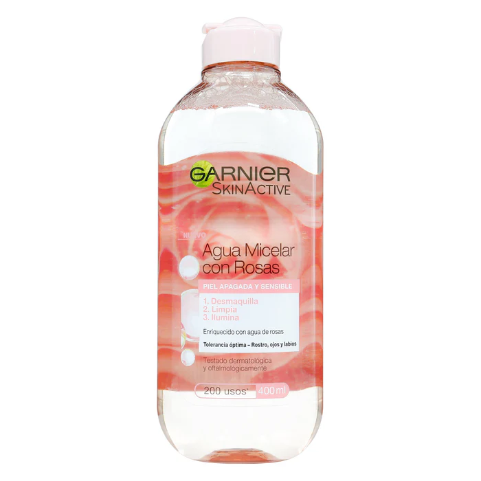 Agua Micelar Todo 1 Rosas Garnier