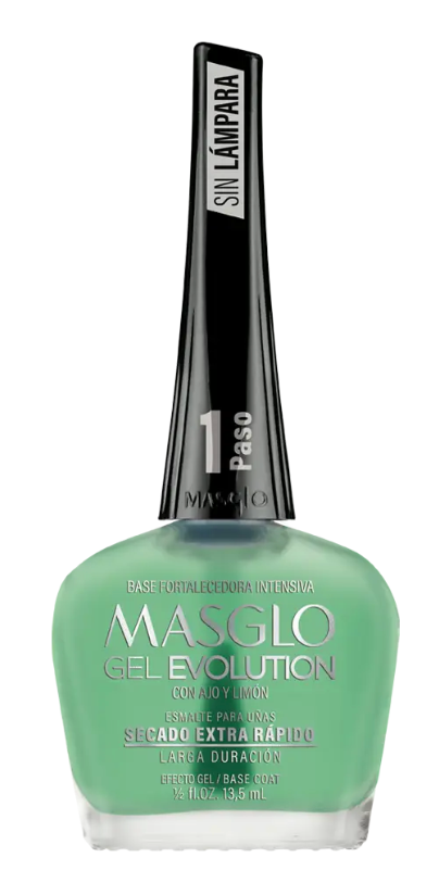 Base Gel Evolution Ajo y Limon Masglo