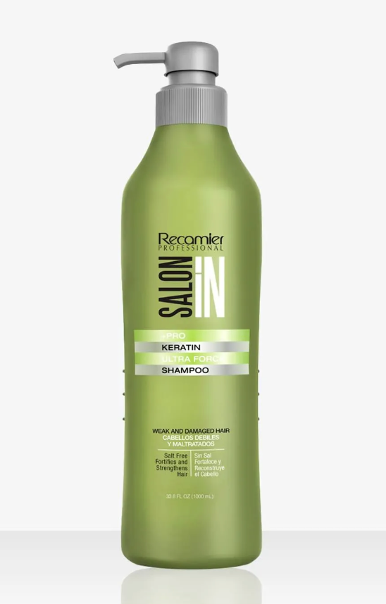 Shampoo Keratin Ultra Force Sin Sal 1000ml.